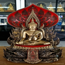 พระบูชาหลวงพ่อชินราช งานพุทธศิลป์ วัดสระทองสามัคคี พิษณุโลก