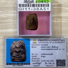 +บัตรสมาคม พระคงลำพูน กรุเก่า เนื้อนิยม