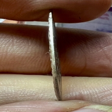 ลพ.โสธร 2494 ตุ้มหูยายซิ้ม เนื้อเงินยันต์ใหญ่ สภาพใช้