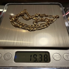 สร้อยทอง9K Italy YG นอก