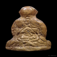 รูปหล่อโบราณหลวงพ่อจงวัดหน้าต่างนอก พิมพ์สมาธิ ปี2485