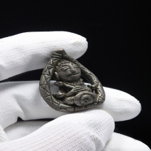 พระอุปคุต เนื้อสัมฤทธิ์เงิน