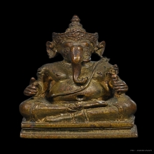 รูปหล่อพระพิฆเนศโบสถ์พราหมณ์ จำลององค์ประธาน