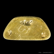 รูปเหมือนงาแกะ หลวงพ่อเมียน วัดจะเนียง ก้นทองคำ เบอร์ 99