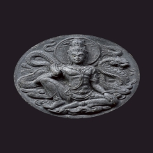 พ่อจตุคามรามเทพ โคตรเศรษฐี ปี2549 เนื้อดำ ฝังหัวนอโม โค้ด2อุ