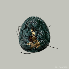 ปิดตา จิ๋ว ผงพราย ปี66 หลวงพ่อคำนวณ