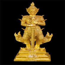 ท้าวเวสสุวรรณ ลงทองเดิม หลวงพ่ออิฏฐ์ วัดจุฬามณี ปี2538