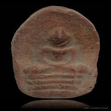 พระร่วงนั่งกรุวัดพระศรีฯ ลพบุรี เนื้อดิน