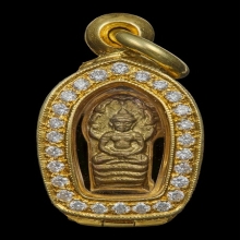 (3)ปรกใบมะขามหลวงพ่อสงฆ์ พ.ศ.2518 วัดเจ้าฟ้าศาลาลอย จ.ชุมพร