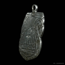 เหรียญเสมาหลวงพ่อพระพุทธชินราช หลังอกเลา เนื้อเงิน ปี2472