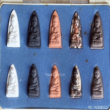 พระผงชุดของขวัญ หลวงพ่อทวด ประทานพร วัดสุทัศน์ ปี 2550