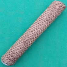 ตะกรุดเนื้อทองฝาบาตรเก่ามาก ยาว 3.5 นิ้ว