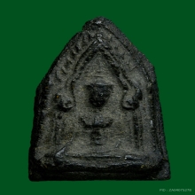 พระขุนแผน เนื้อว่านผสมใบลานครั่งตะโพน หลวงพ่อบ่าย วัดช่องลม