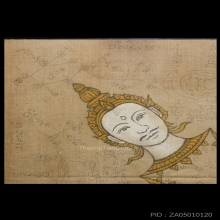 ผ้ายันต์พระพรหม 4 หน้า อาจารย์เฮง ไพรยวัล วัดสะแก ( 1 )