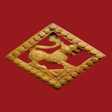 LION OF LUANG-POR-DERM , NONG-POH TEMPLE , IVORY