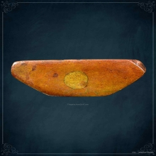 รูปเหมือนรุ่นแรกหลังตะเข็บหลวงปู่เผือกวัดกิ่งแก้ว