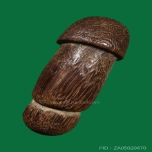 ปลัดขิกก้นลูกแก้ว หลวงพ่อเหลือ วัดสาวชะโงก เนื้อไม้คูณ