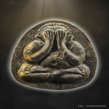 หลวงปู่โต๊ะ พระปิดตายันต์ดวงเล็ก พิเศษมีเส้นเกศา 