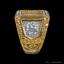 แหวนหล่อหน้าพระพุทธ หลวงปู่ดู่ วัดสะแก ปี 2525 เนื้อเงิน