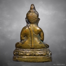 พระกริ่งเชียงแสน หลวงพ่อกวยปลุกเสก ออกวัดชิโนรส ปี2512