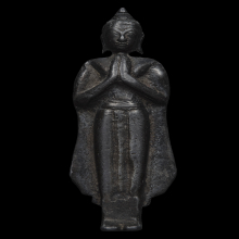 พระยืน​  ศิลปะอยุธยา​  ขนาดห้อยบูชา