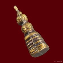 พระชัยทองคำปั้มอุดผงดำพระสังฆราช (แพ) วัดสุทัศน์ฯ