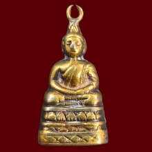 พระชัยทองคำปั้มอุดผงดำพระสังฆราช (แพ) วัดสุทัศน์ฯ