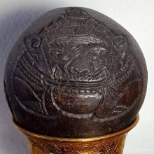 กะลาราหูเต็มใบ หลวงพ่อพุธ วัดกลางบางพระ 