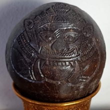 กะลาราหูเต็มใบ หลวงพ่อพุธ วัดกลางบางพระ 