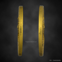 เหรียญพ่อขุนเม็งราย“เนื้อทองคำ”