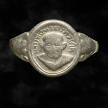 แหวนหลวงพ่อทวด วัดช้างให้ ปี 2506 หลังยันต์จม 