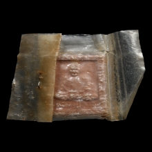 พระผงรูปเหมือนรุ่นแรก หลวงปู่ขาว วัดถ้ำกลองเพล