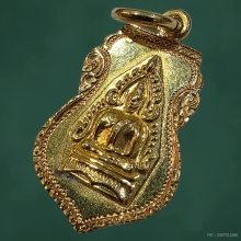 พระพุทธชินราชเสมา เนื้อทองคำ พระสังฆราชแพ วัดสุทัศน์ ปี2466