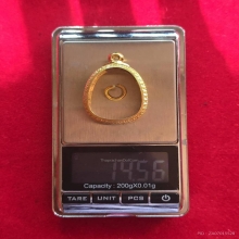 พระปิดตากนกข้าง เนื้อใบลานตะกรุดคู่ หลวงปู่โต๊ะ