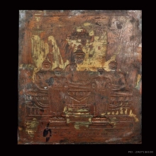 แผ่นปั๊มพระเจ้า5พระองค์หลวงพ่อโสทร