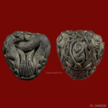 พระปิดตา หลวงพ่อทับ วัดทอง พิมพ์ยันต์น่อง