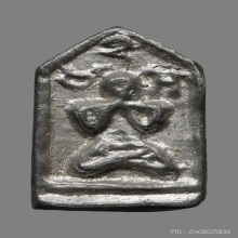 พระปิดตาพระสังวราชุ่ม วัดพลับ เนื้อชินตะกั่ว