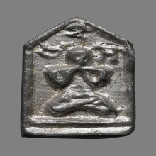 พระปิดตาพระสังวราชุ่ม วัดพลับ เนื้อชินตะกั่ว