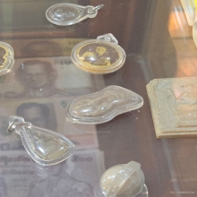 พระนาคปรกหลวงพ่อเหลือวัดสาวชะโงกเนื้อผง