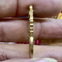 ลพ.เงิน ดอนยายหอม 2505 เสมาหน้าเลื่อน กะไหล่เดิมๆหายาก