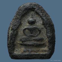 ลพ.พ่วง วัดกก พิมพ์นั่งพานใหญ่ เนื้อใบลาน ปี2470 จ.กรุงเทพฯ