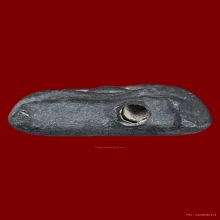 พระปิดตาเนื้อตะกั่วหัวลูกปืน หลวงพ่อช่วง วัดจำปา กรุงเทพฯ 