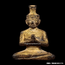 ฤๅษีนารอดหลวงปู่บุญ วัดกลางบางแก้ว จ.นครปฐม เนื้อไม้