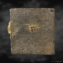 พระสมเด็จปิลันทน์ วัดระฆัง พิมพ์สี่เหลี่ยมปรกโพธิ์ มีหน้าตา