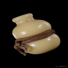 น้ำเต้าภาพขาวดำรุ่นแรก หลวงพ่อสด วัดปากน้ำ