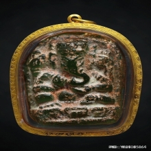 พระพิฆเนศแก้วเขียวหล่อ ศิลปะทิเบต