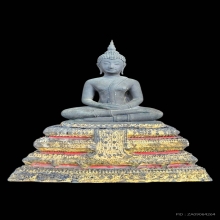 พระประธานยิ้มรับฟ้า รุ่นอนุสรณ์100ปี พ.ศ.2515 วัดระฆัง 5นิ้ว