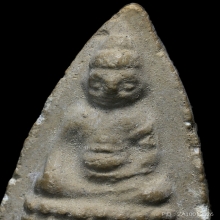 พุทโธน้อย แม่ชีบุญเรือน พิมพ์เล็ก ไหล่จุด เนื้อผงพุทธคุณ