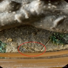 พระปิดตากนกข้าง เนื้อผงใบลานตะกรุดคู่ หลวงปู่โต๊ะ 