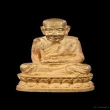 หลวงพ่อทวดรุ่นสร้างเจดีย์ ชุดทองคำ สร้างปี 2533 สวยๆ